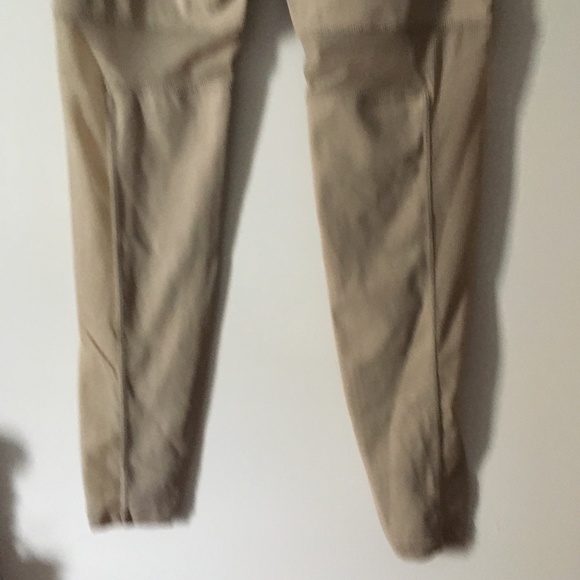 SQUATWOLF Cobblestone Light Tan Mesh Insert Leggings M - Picture 5 of 7